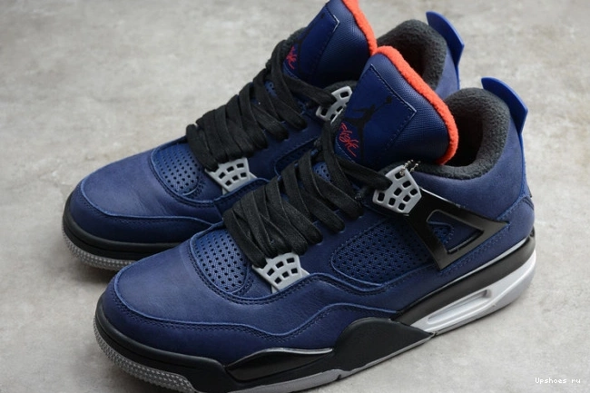 Jordan CQ9597-401 Air Black 4 Red Loyal WNTR Habanero Blue 0329